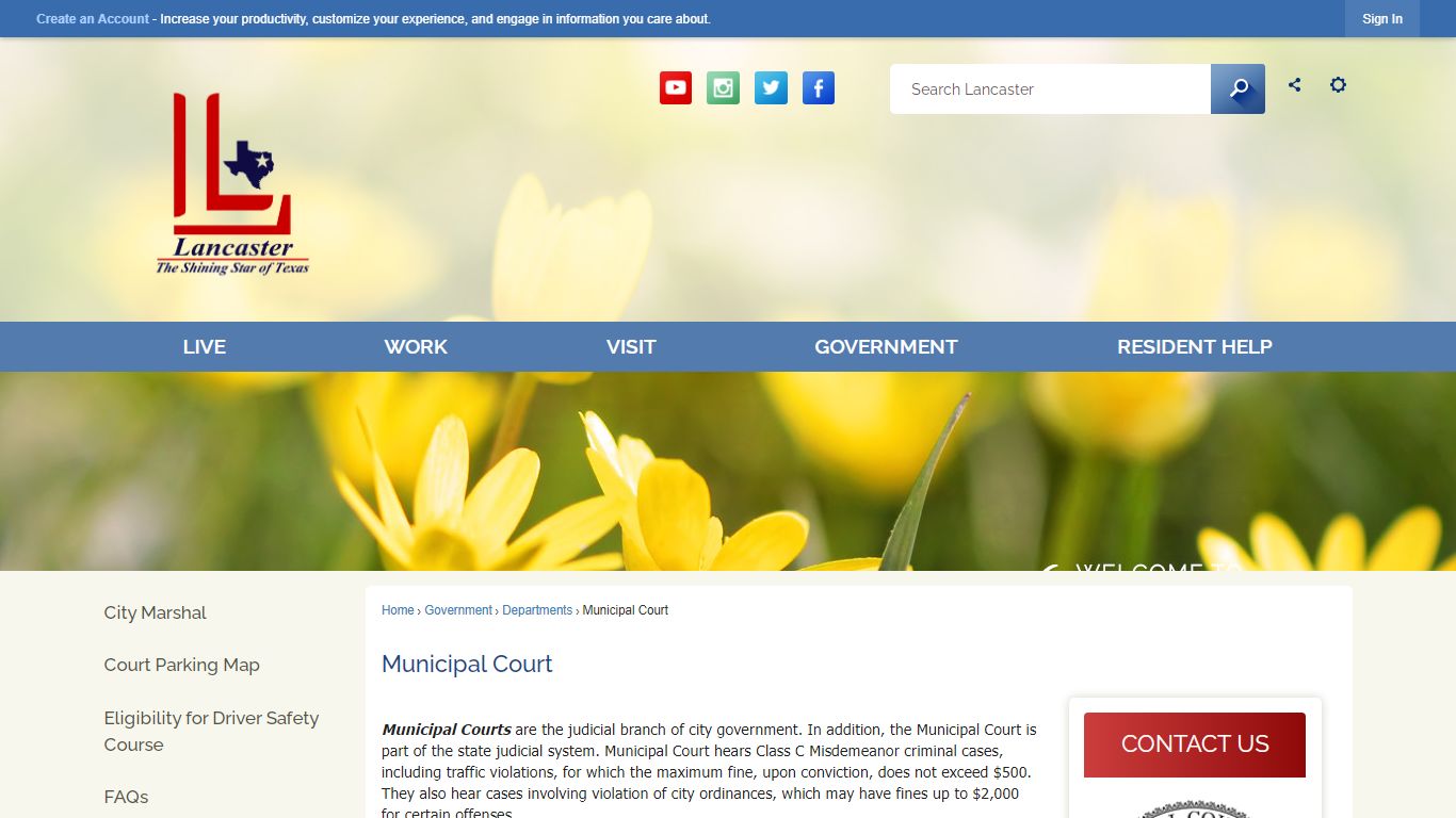 Municipal Court | Lancaster, TX - Official Website